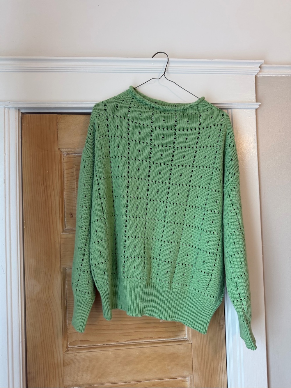 Misha And Puff Windowpane Sweater